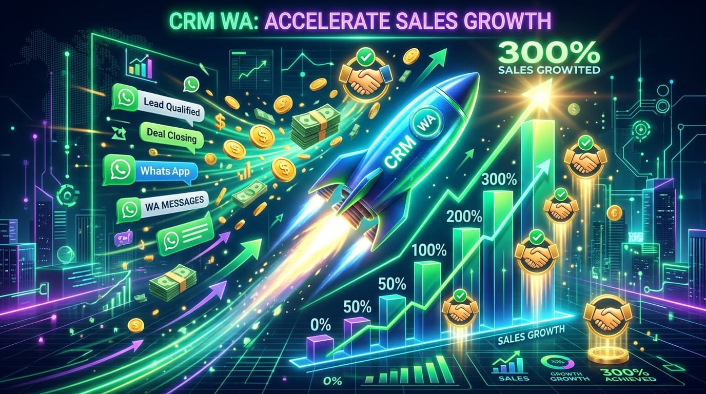 Cara Menggunakan CRM WA untuk Meningkatkan Closing Rate Tim Sales hingga 300%