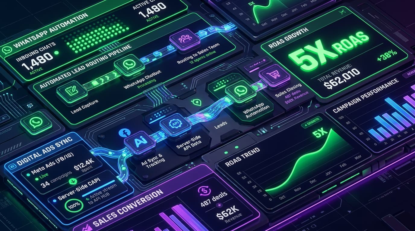 Otomatisasi WhatsApp Marketing & Digital Ads: Cara Melipatgandakan ROAS Iklan hingga 5x Lipat