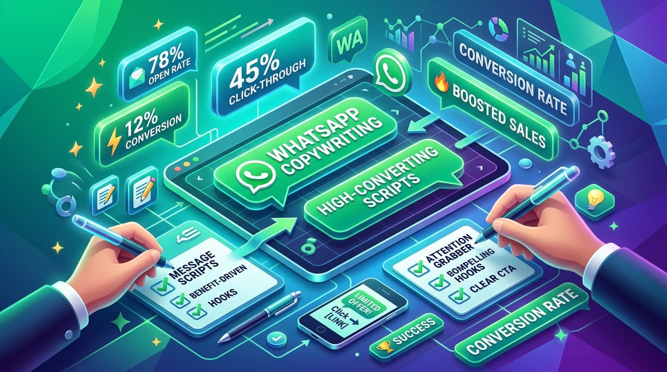 15 Contoh Copywriting WhatsApp Marketing yang Terbukti Menghasilkan Closing Cepat
