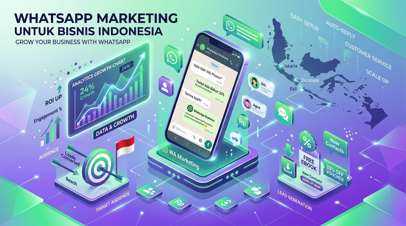 Panduan Lengkap WhatsApp Marketing 2026: Strategi, Contoh, dan Cara Mulai untuk Bisnis & UMKM